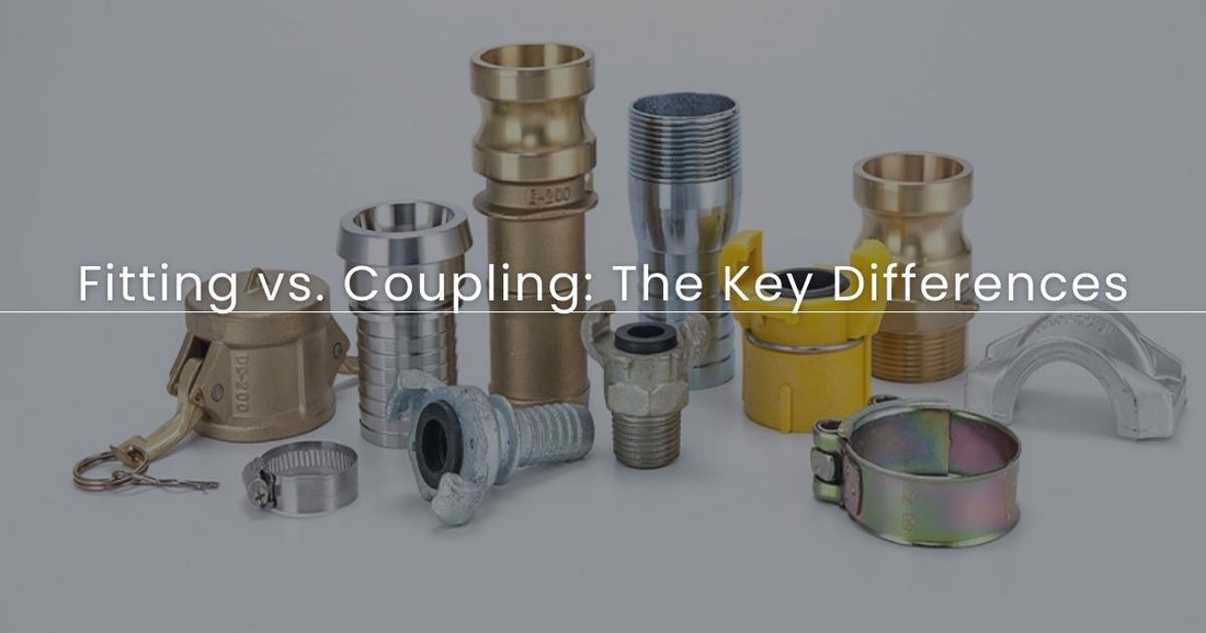 Fitting vs. Coupling: The Key Differences